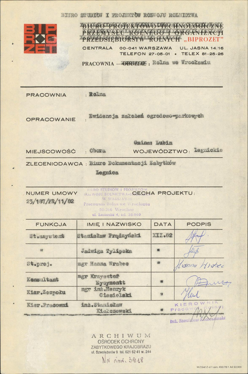 Ewidencja parkowa, skan nr 4