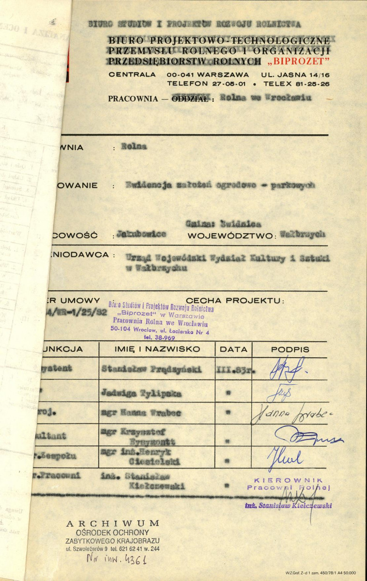 Ewidencja parkowa, skan nr 4