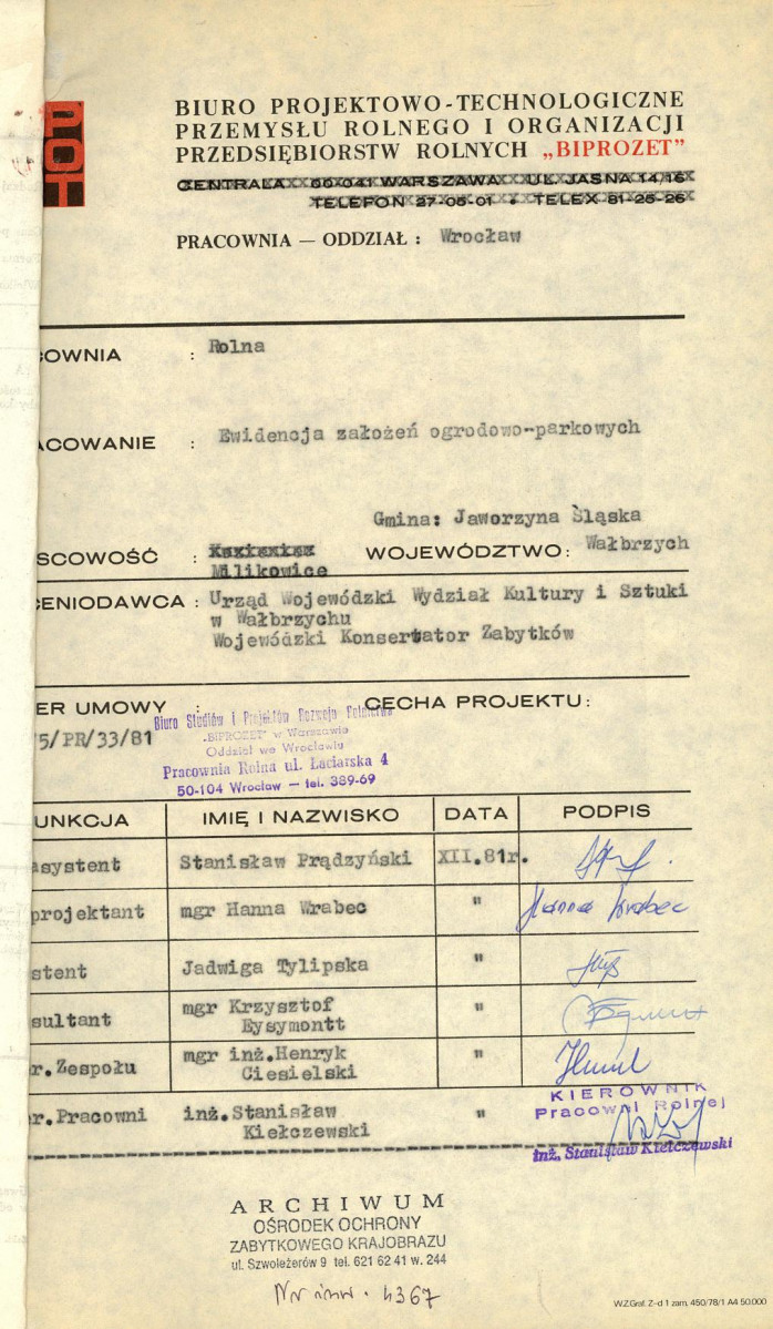Ewidencja parkowa, skan nr 4