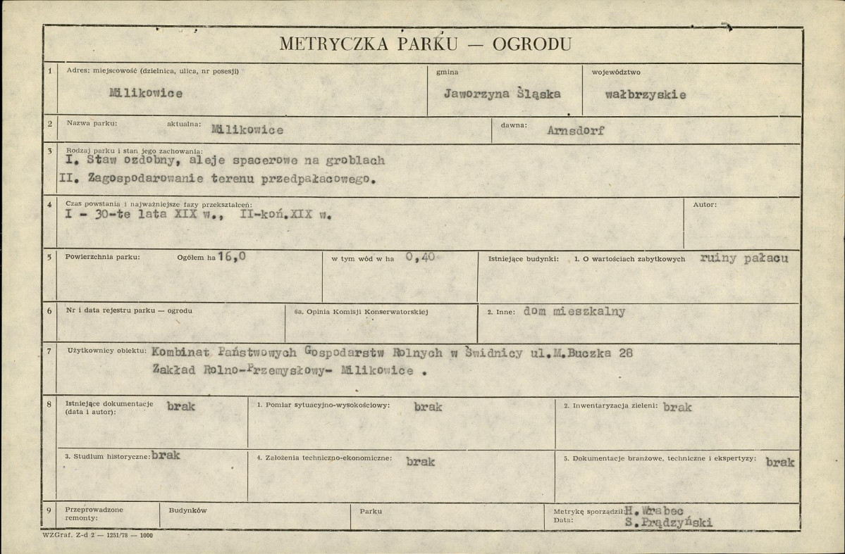 Ewidencja parkowa, skan nr 5