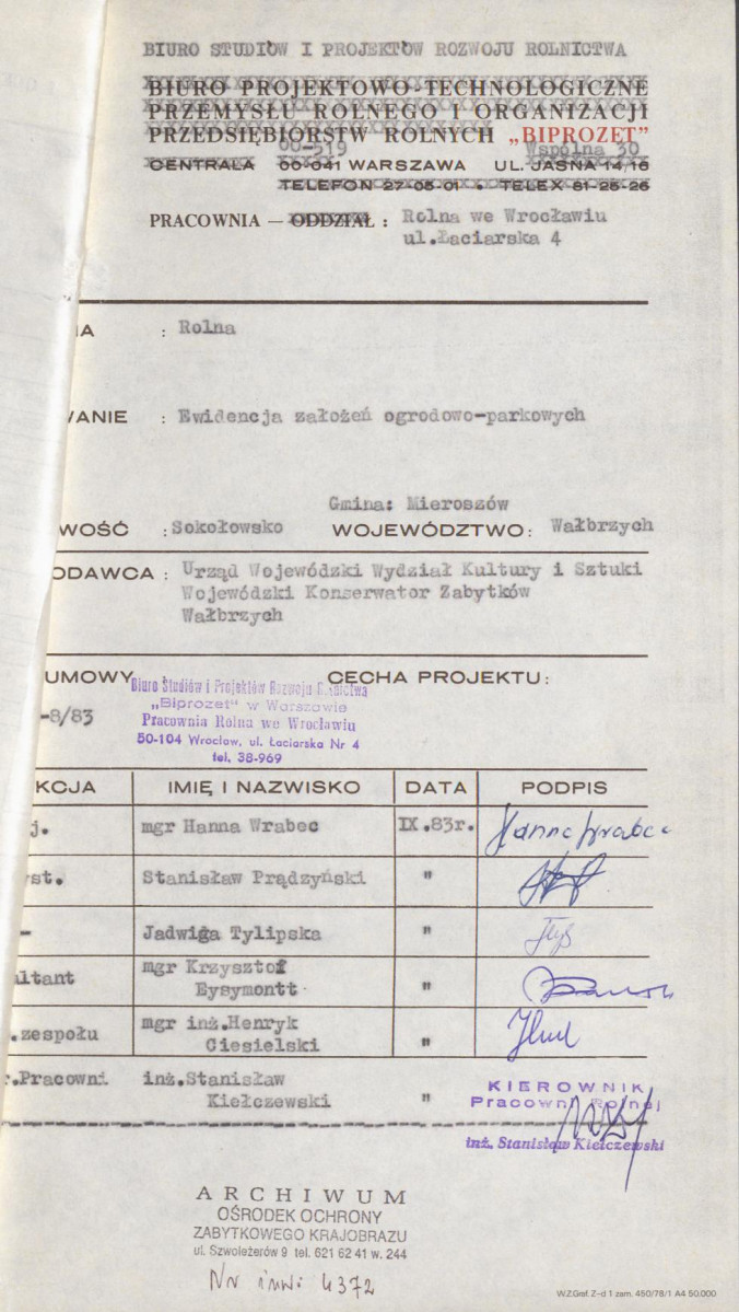 Ewidencja parkowa, skan nr 4