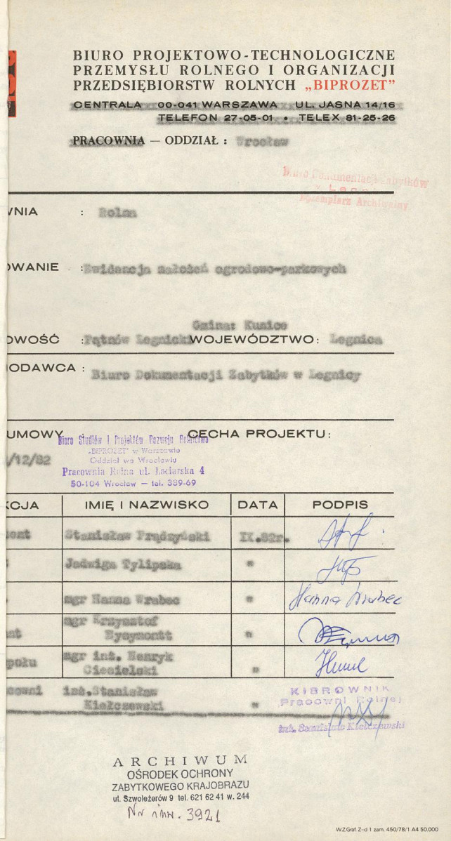 Ewidencja parkowa, skan nr 4