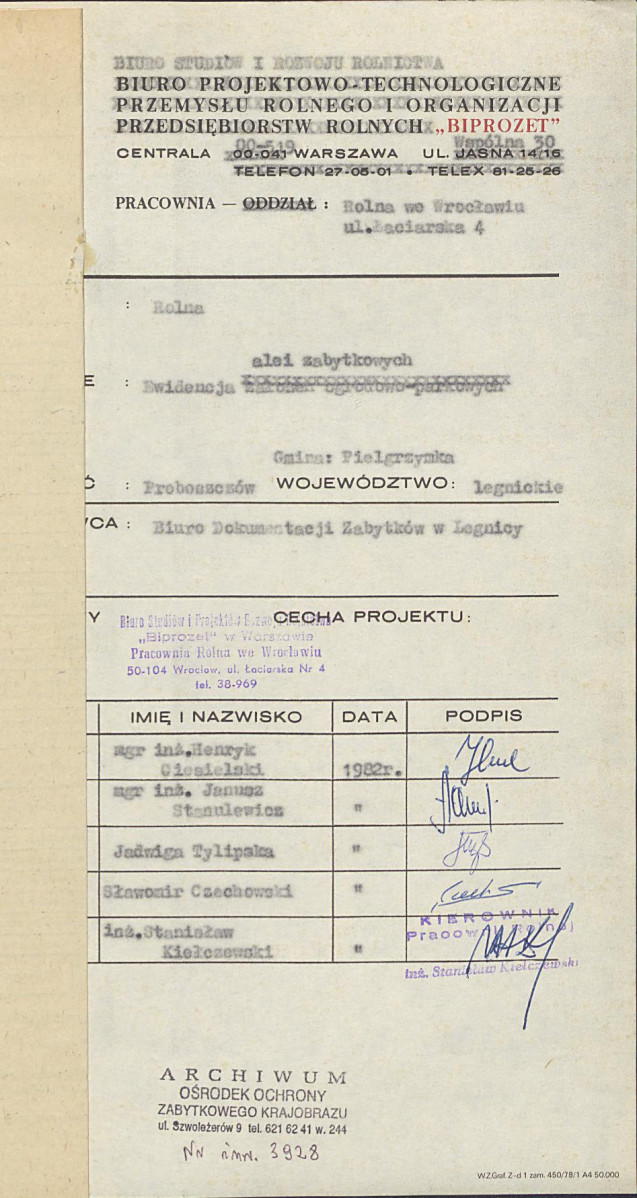EP - Ewidencja parkowa, skan nr 4