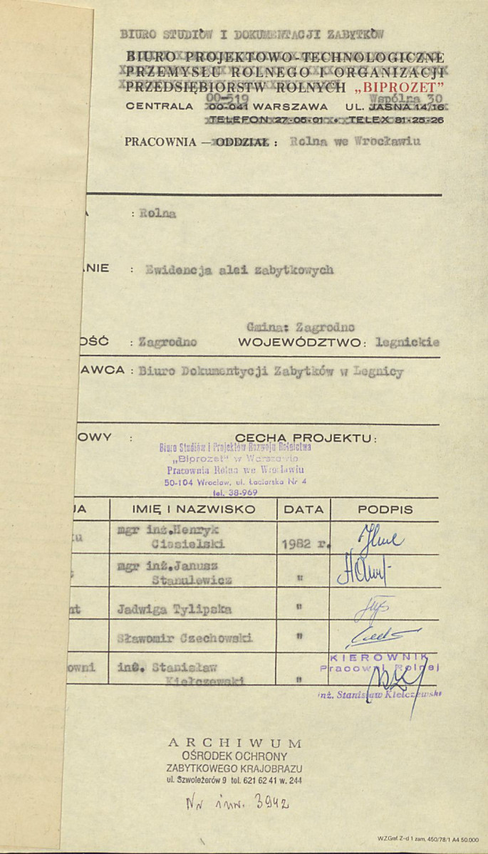 EP - Ewidencja parkowa, skan nr 4