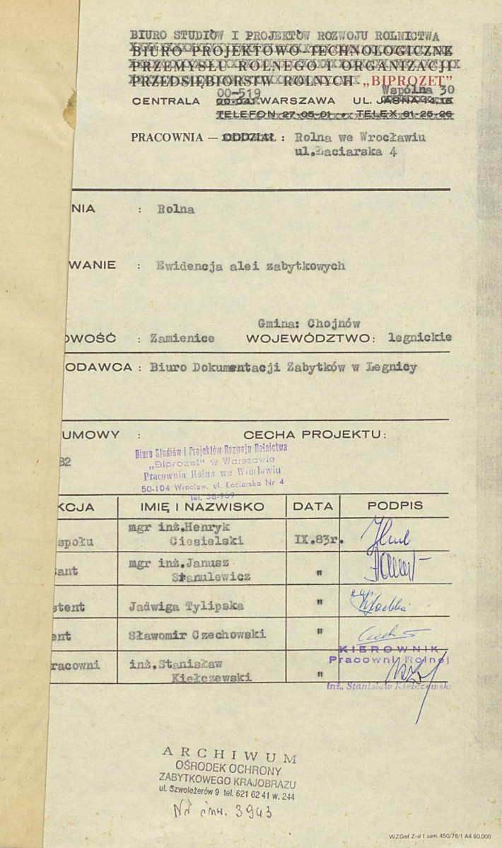 Ewidencja parkowa, skan nr 4