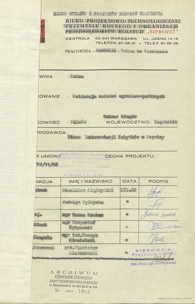 Ewidencja parkowa, skan nr 4
