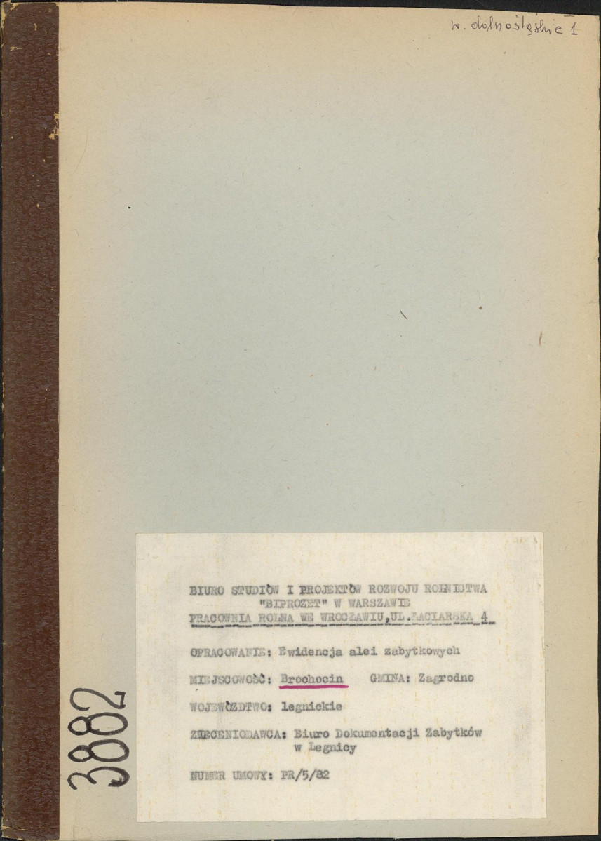 EP - Ewidencja parkowa, skan nr 1
