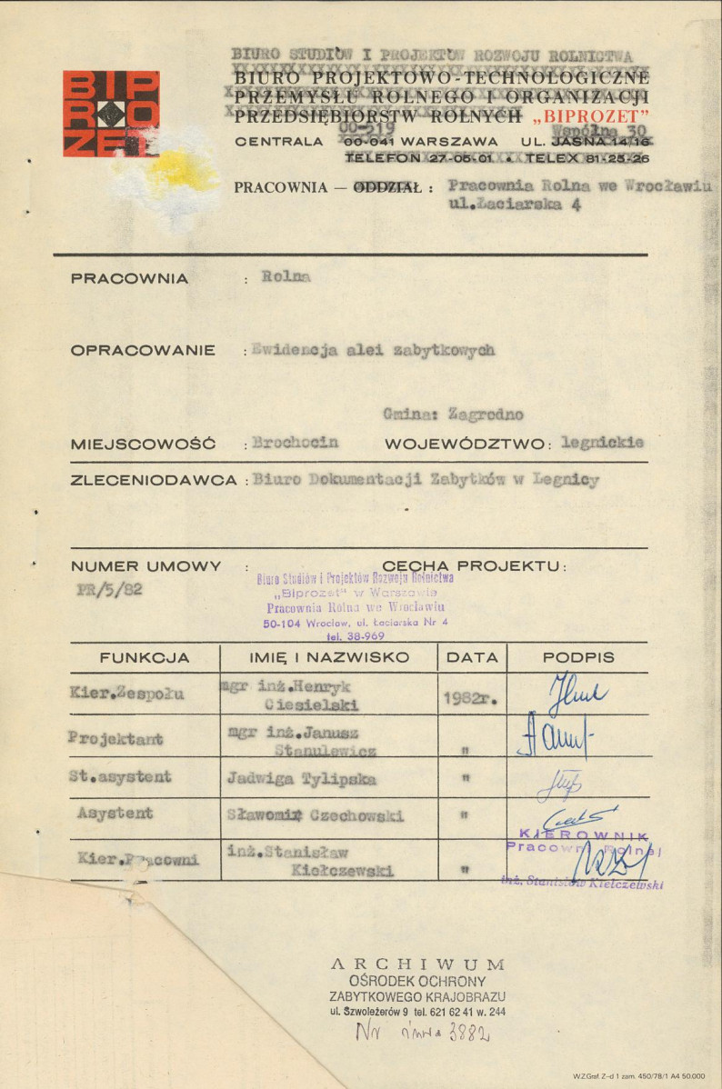 EP - Ewidencja parkowa, skan nr 4