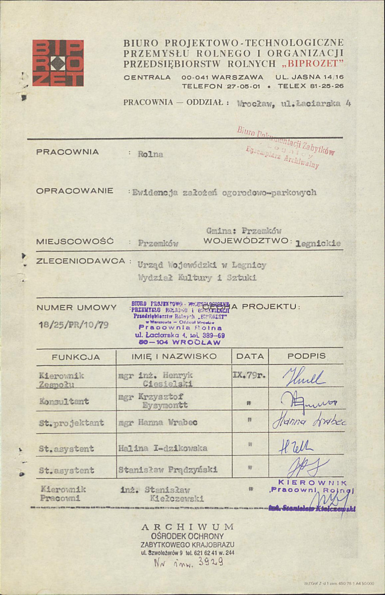 Ewidencja parkowa, skan nr 5