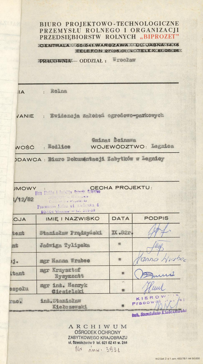 Ewidencja parkowa, skan nr 4