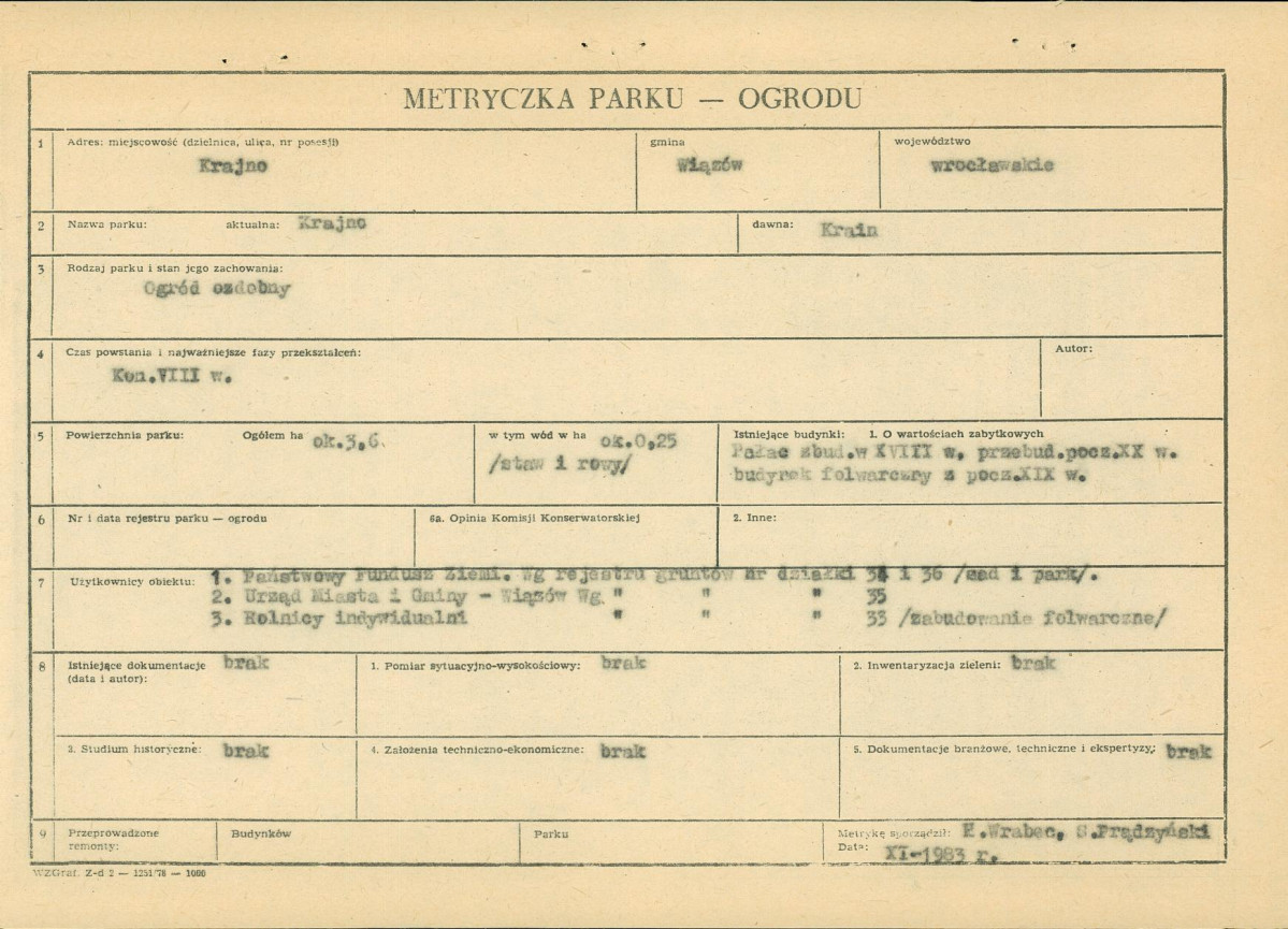 Ewidencja parkowa, skan nr 5