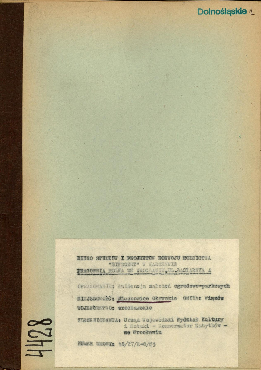 Ewidencja parkowa, skan nr 1