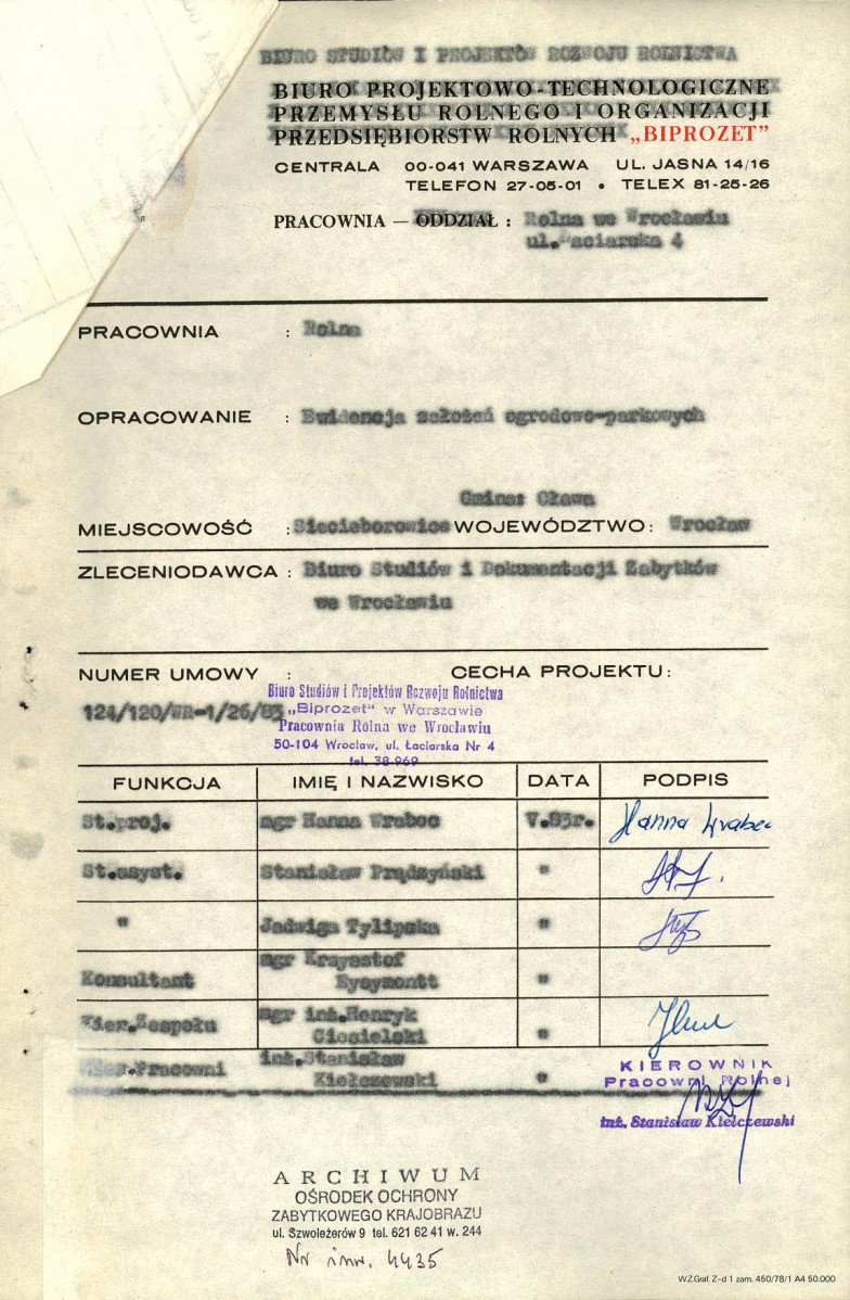 Ewidencja parkowa, skan nr 4