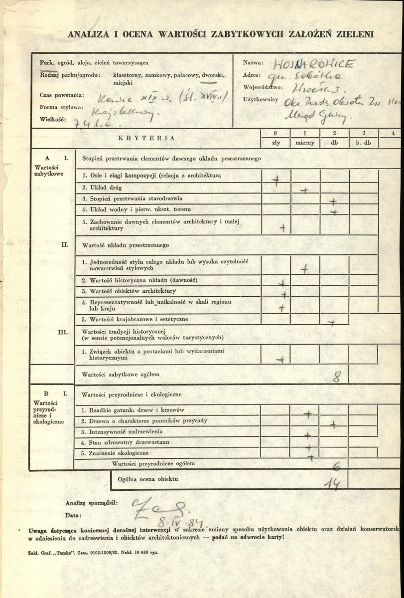 Ewidencja parkowa, skan nr 3