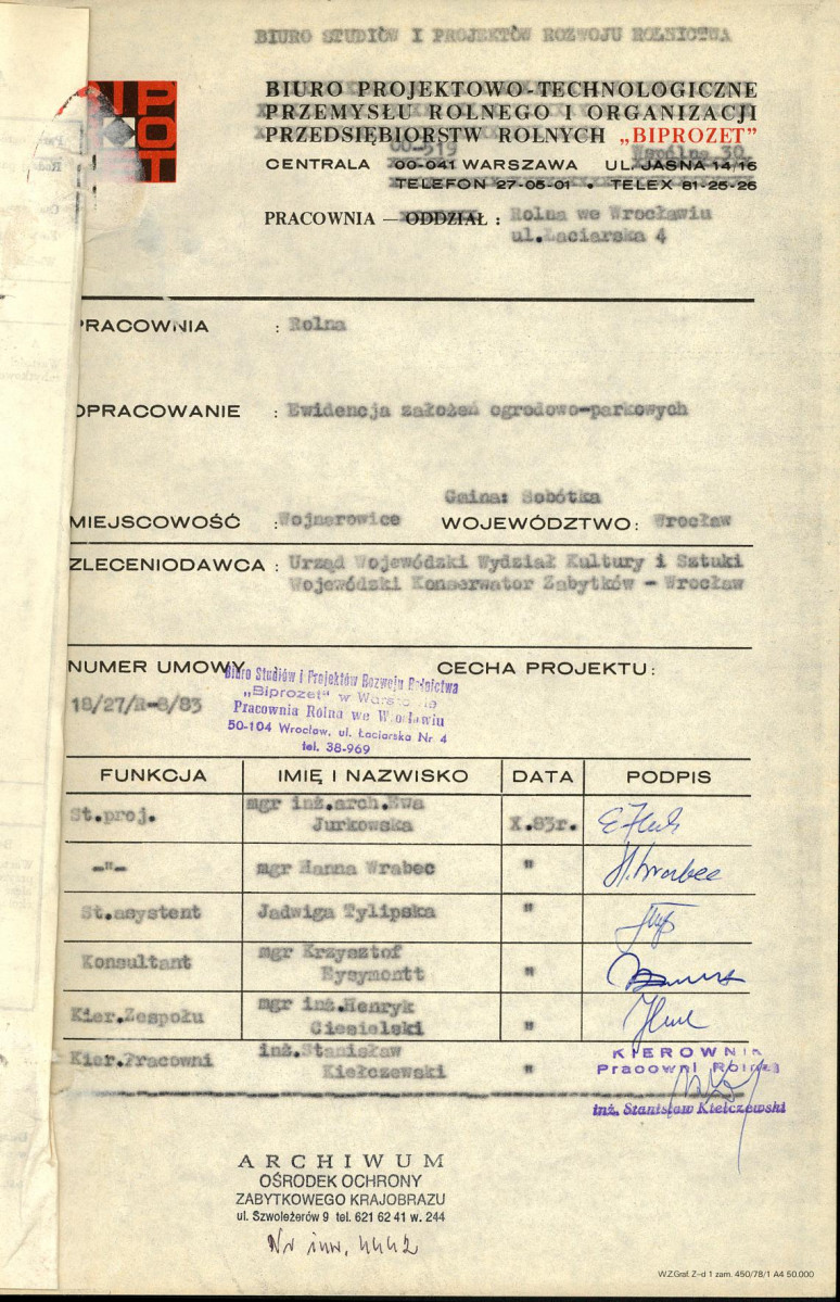 Ewidencja parkowa, skan nr 4