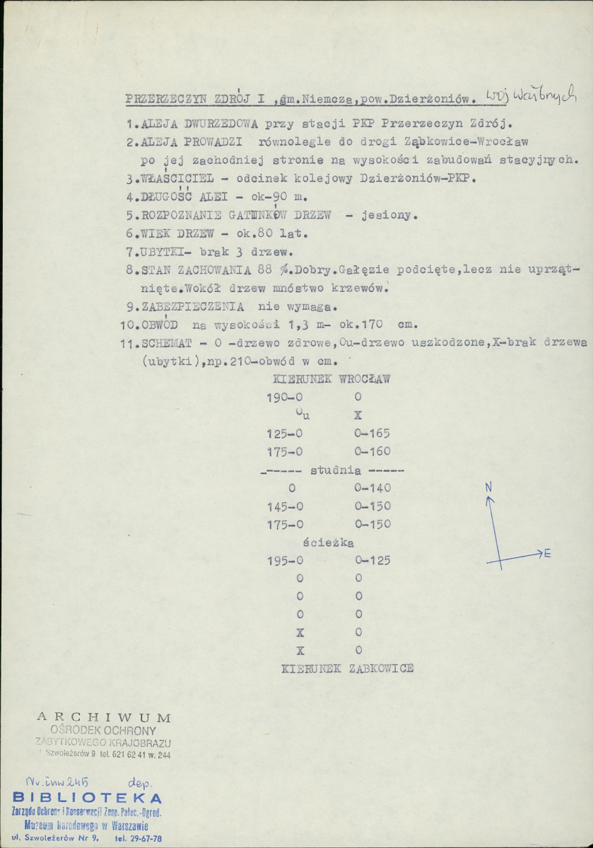 Ewidencja parkowa, skan nr 1
