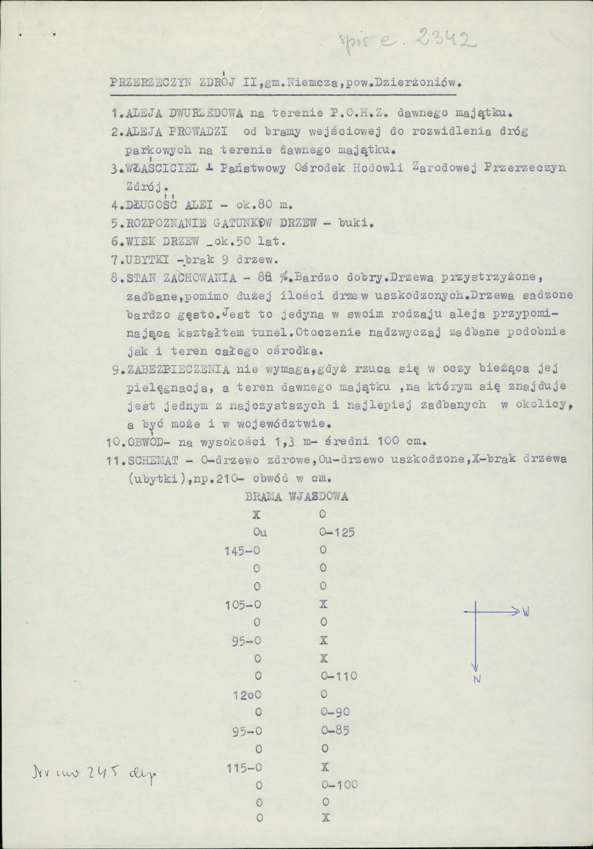 Ewidencja parkowa, skan nr 2