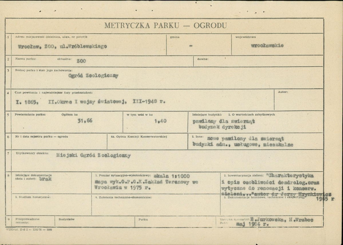 Ewidencja parkowa, skan nr 4