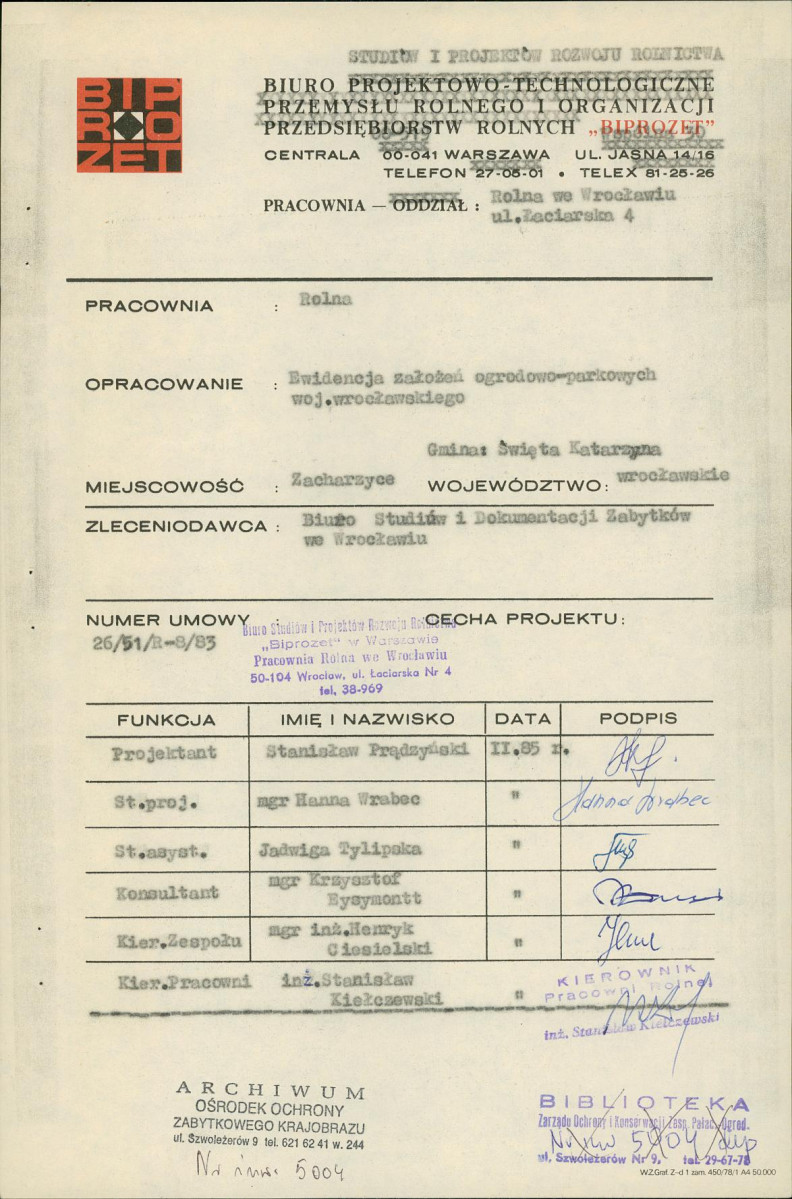 Ewidencja parkowa, skan nr 4