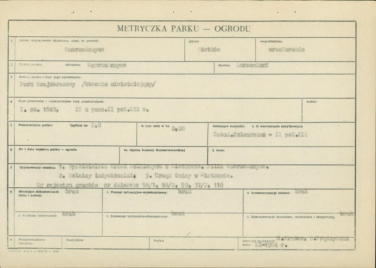 Ewidencja parkowa, skan nr 5