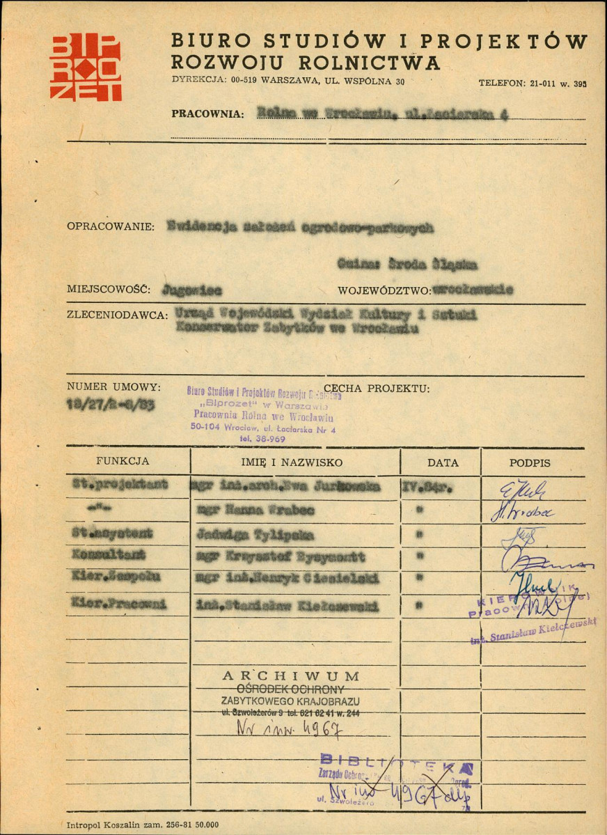 Ewidencja parkowa, skan nr 3