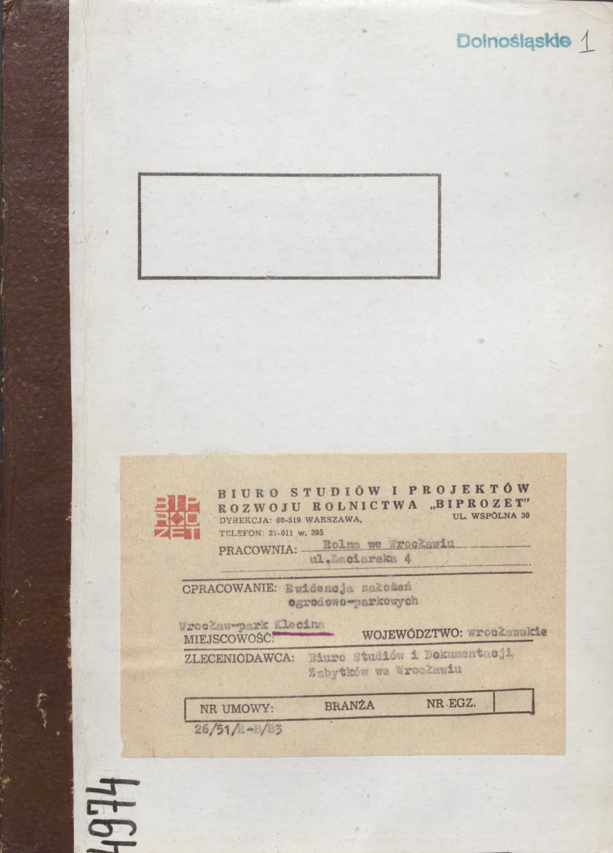 Ewidencja parkowa, skan nr 1