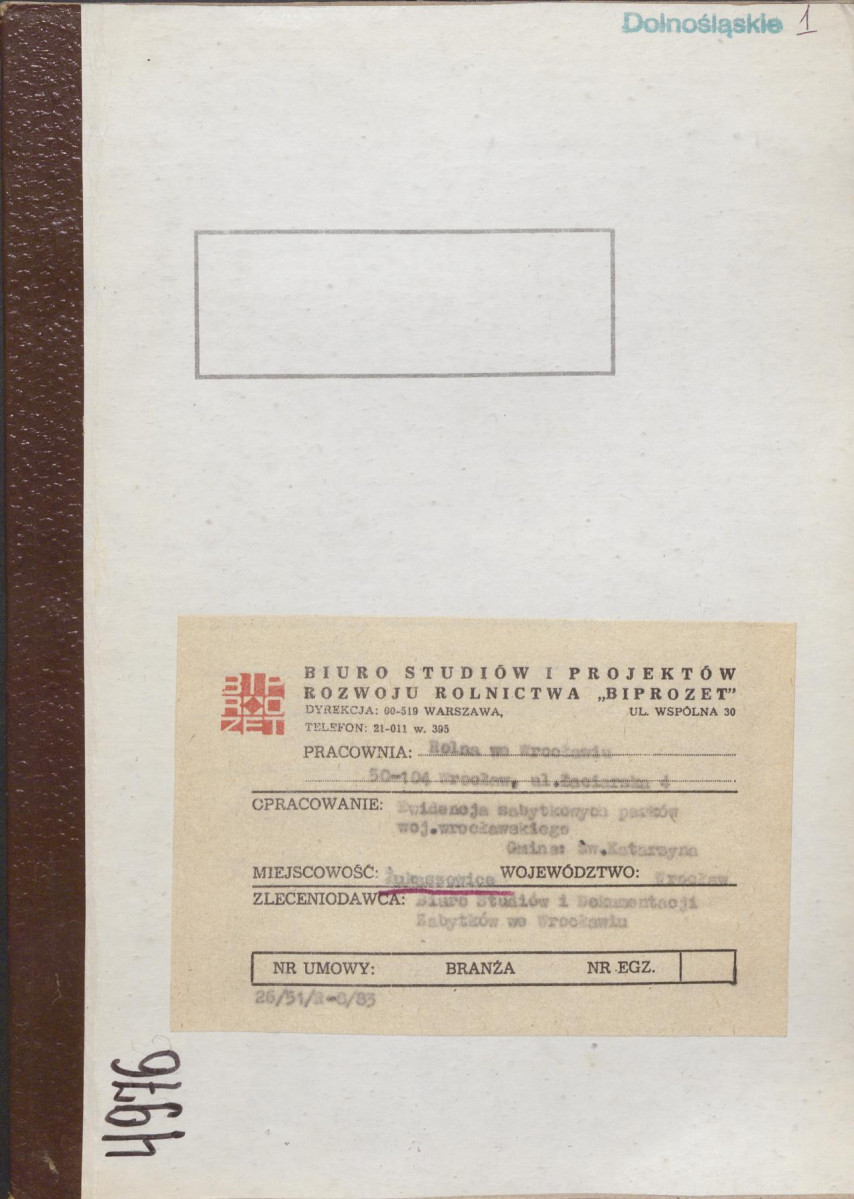 Ewidencja parkowa, skan nr 1