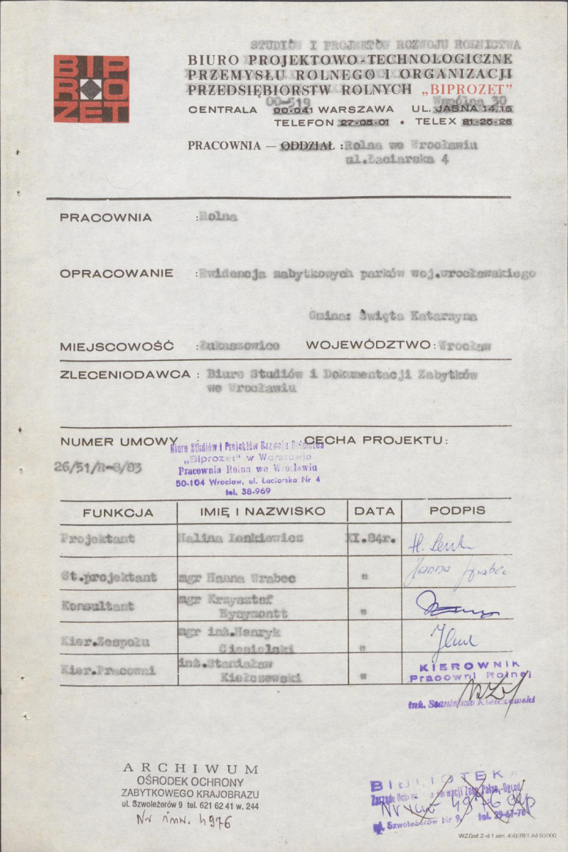 Ewidencja parkowa, skan nr 4