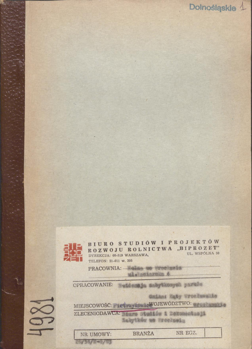 Ewidencja parkowa, skan nr 1