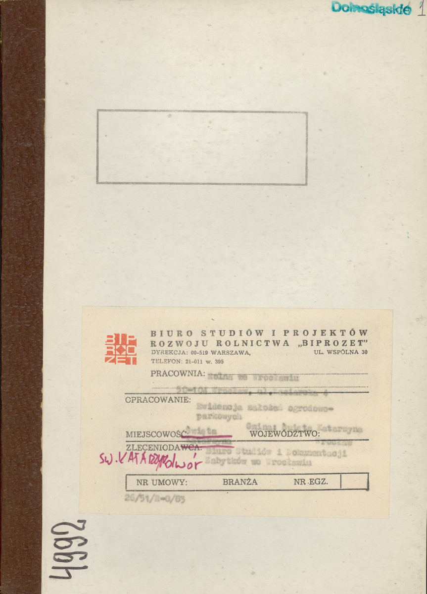 Ewidencja parkowa, skan nr 1