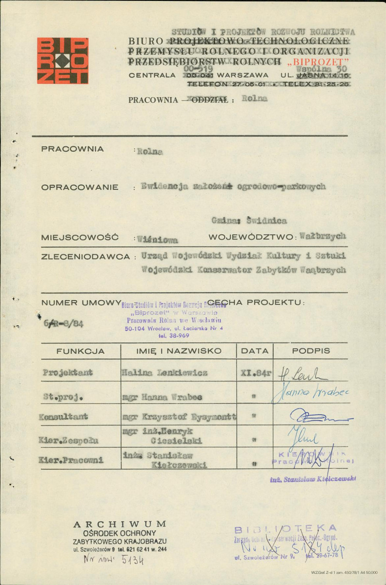 Ewidencja parkowa, skan nr 4