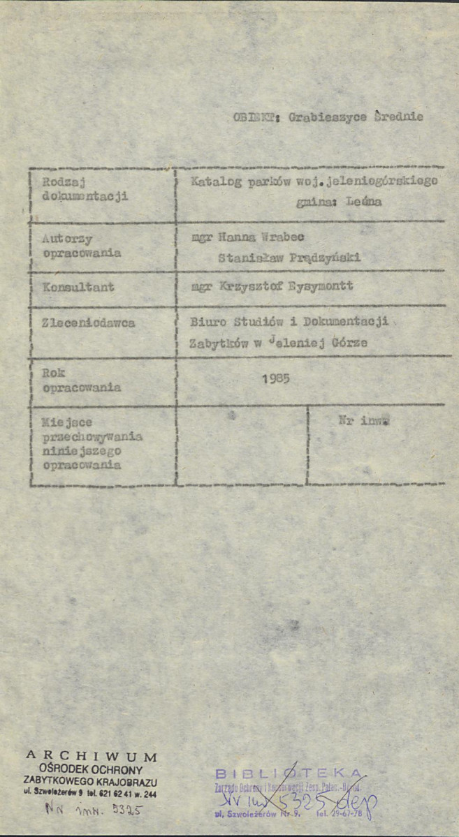 Ewidencja parkowa, skan nr 5