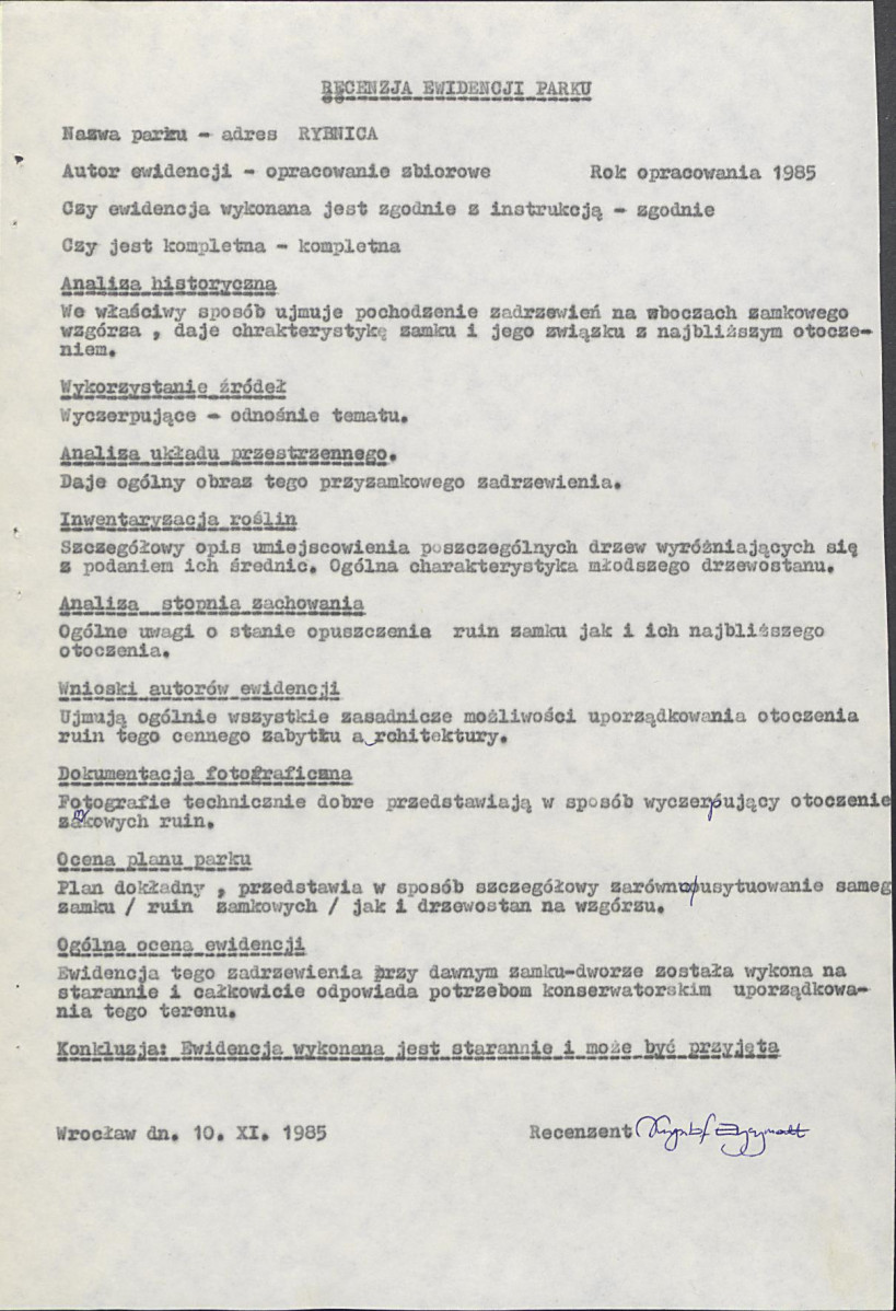 Ewidencja parkowa, skan nr 4