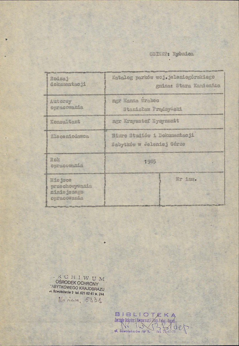 Ewidencja parkowa, skan nr 5