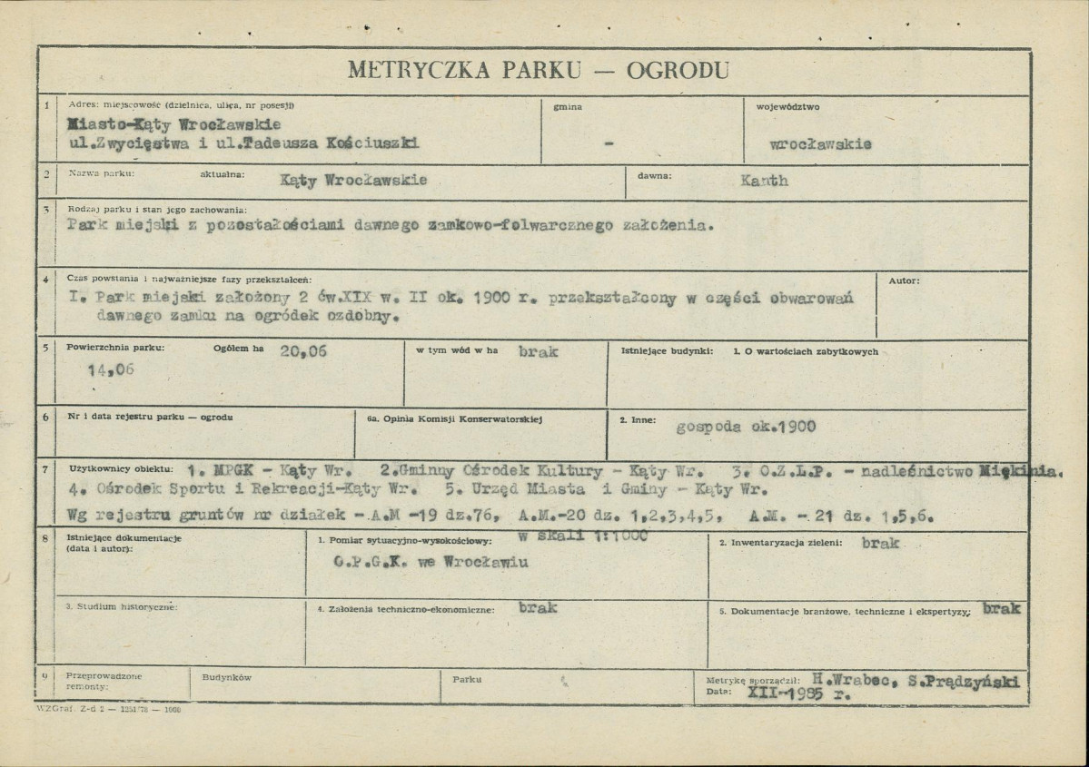 Ewidencja parkowa, skan nr 5