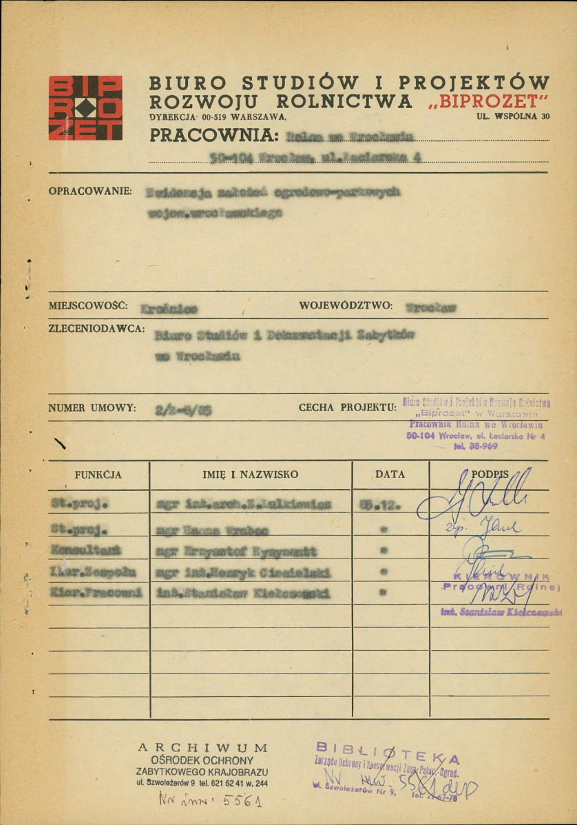 EP - Ewidencja parkowa, skan nr 4