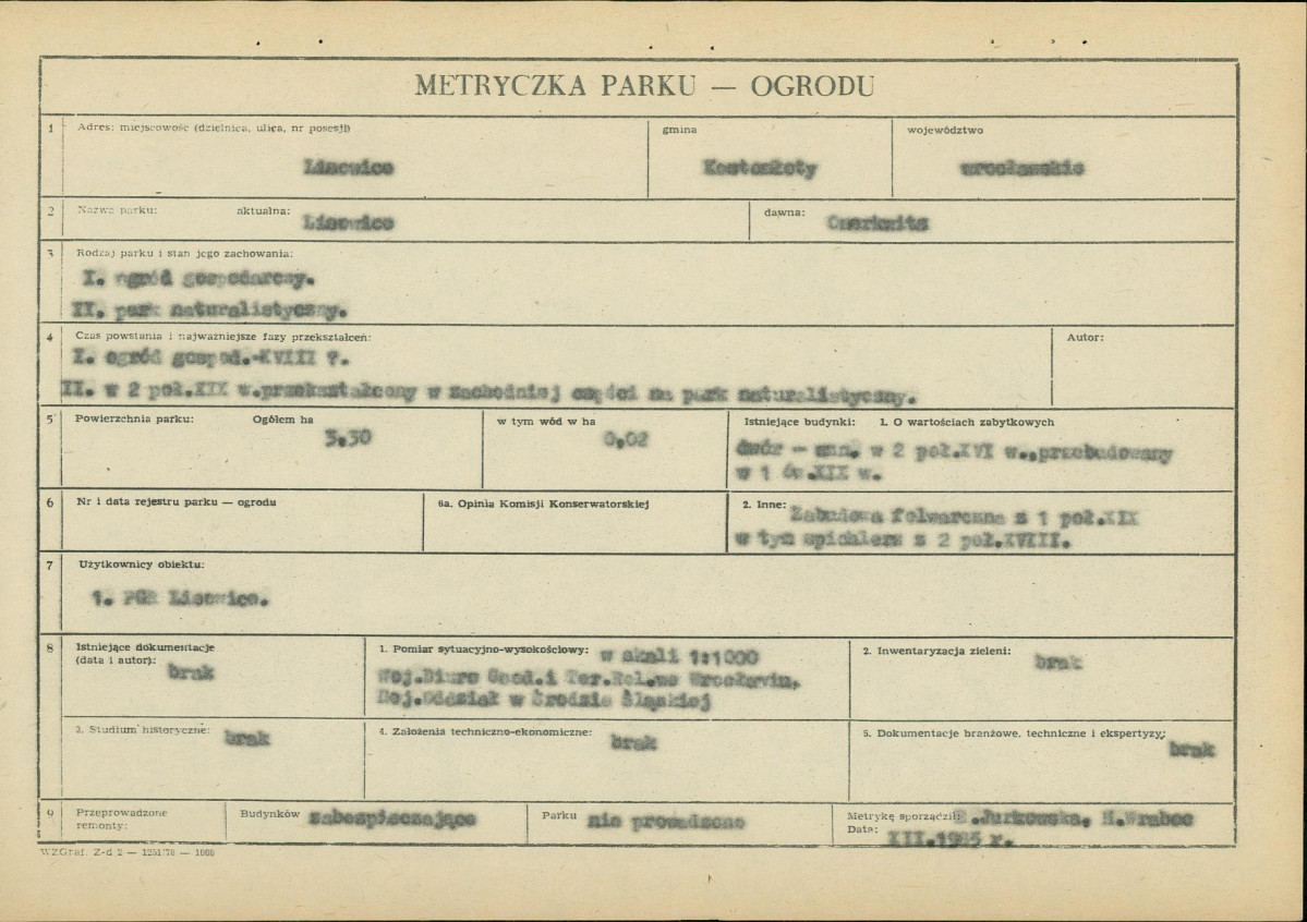Ewidencja parkowa, skan nr 5