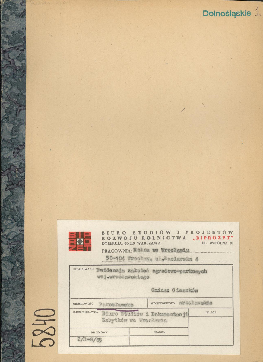 Ewidencja parkowa, skan nr 1