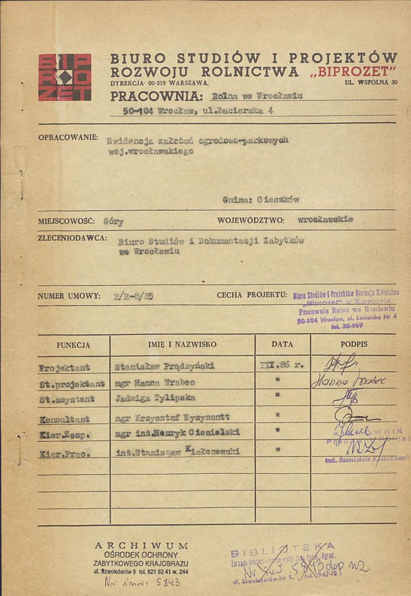 Ewidencja parkowa, skan nr 4