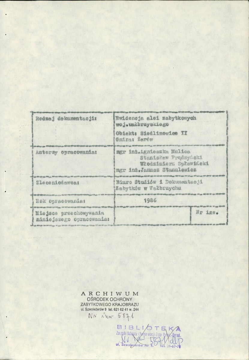 Ewidencja parkowa, skan nr 4