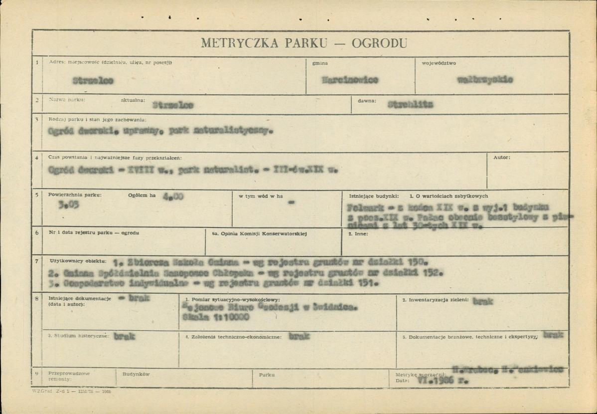 Ewidencja parkowa, skan nr 12