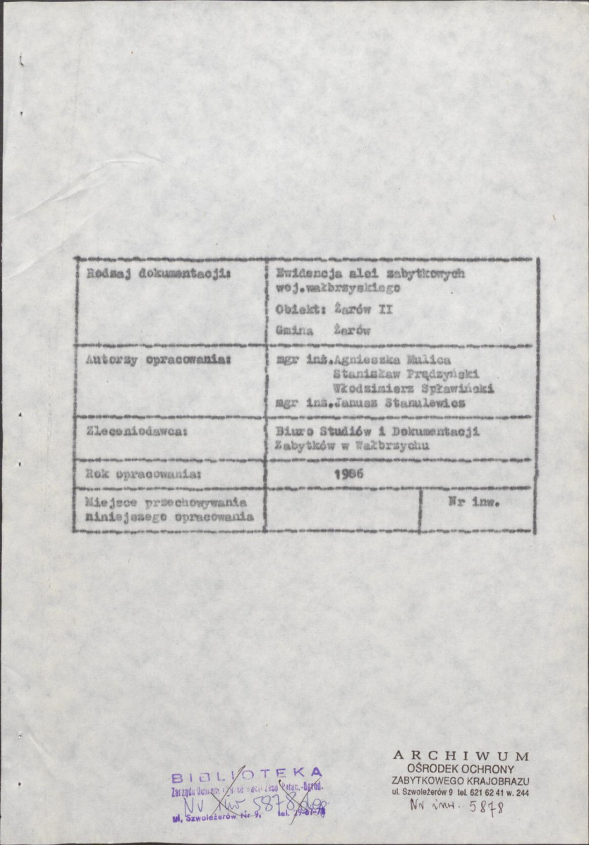 Ewidencja parkowa, skan nr 4