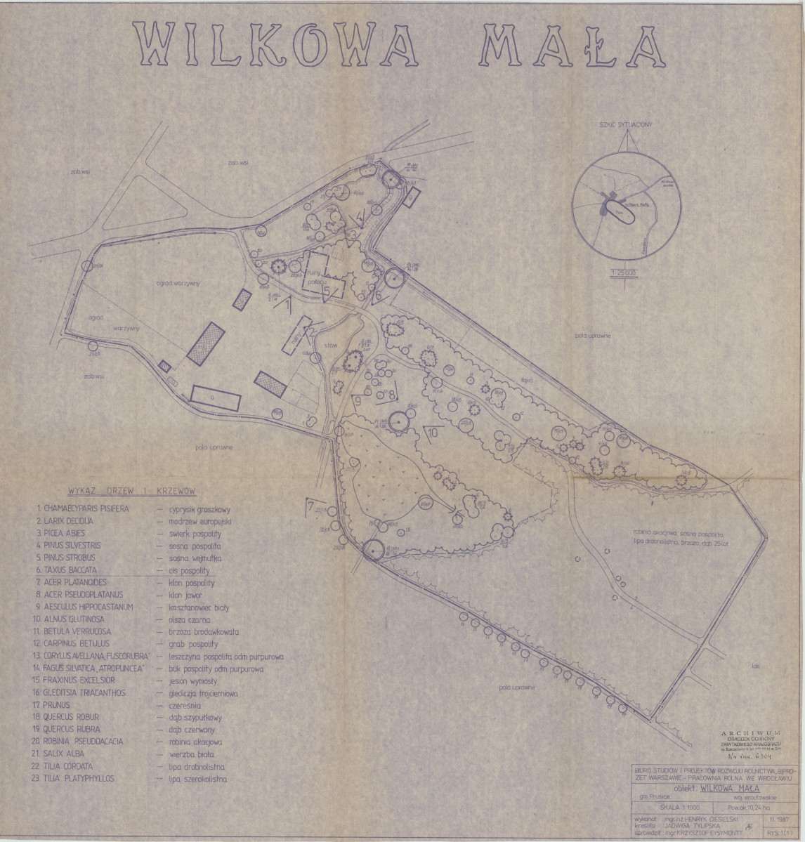 Ewidencja parkowa, skan nr 25