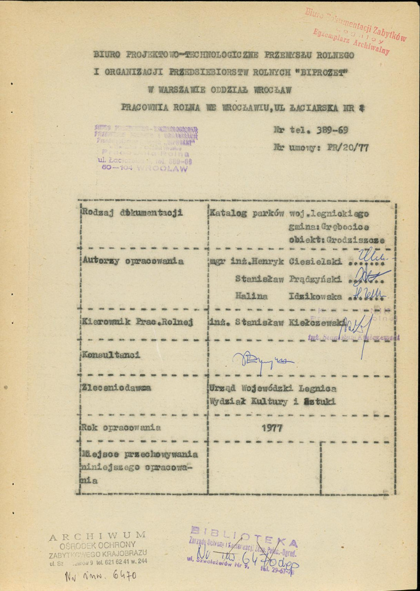 Ewidencja parkowa, skan nr 5