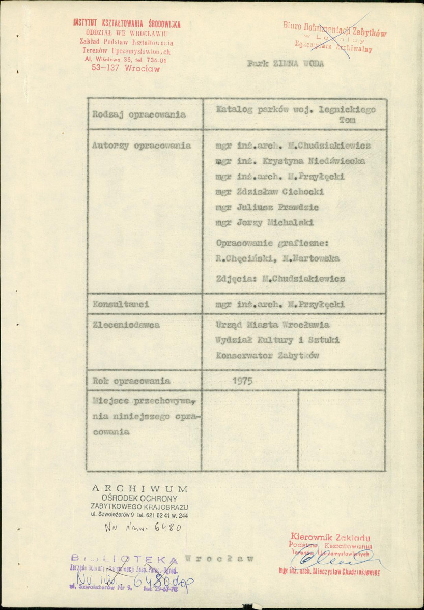 Ewidencja parkowa, skan nr 5