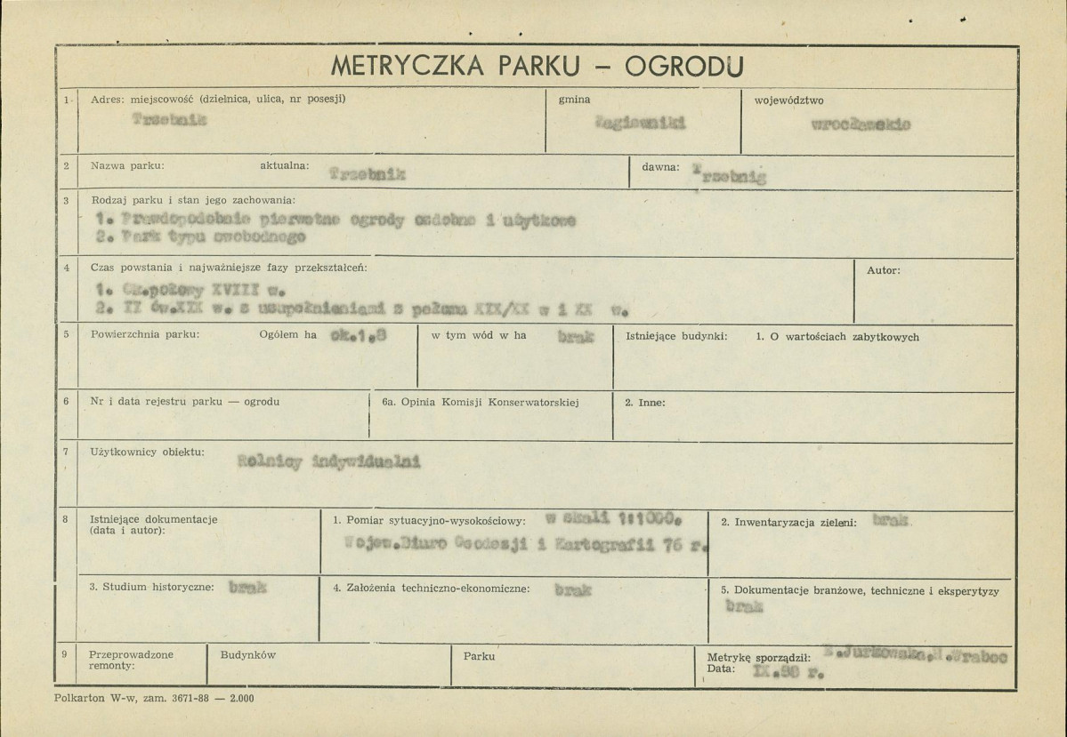 Ewidencja parkowa, skan nr 5