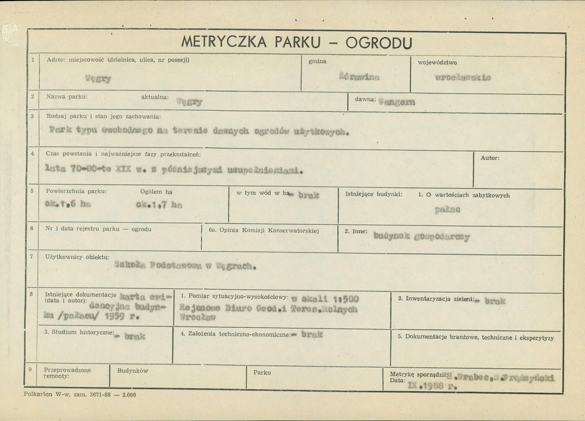 Ewidencja parkowa, skan nr 5