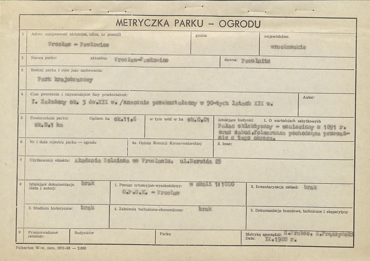 Ewidencja parkowa, skan nr 5