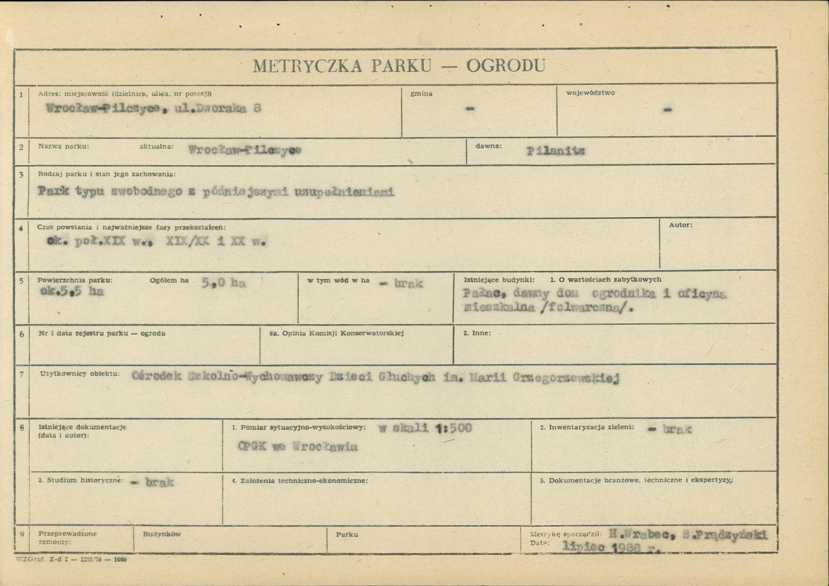 Ewidencja parkowa, skan nr 6