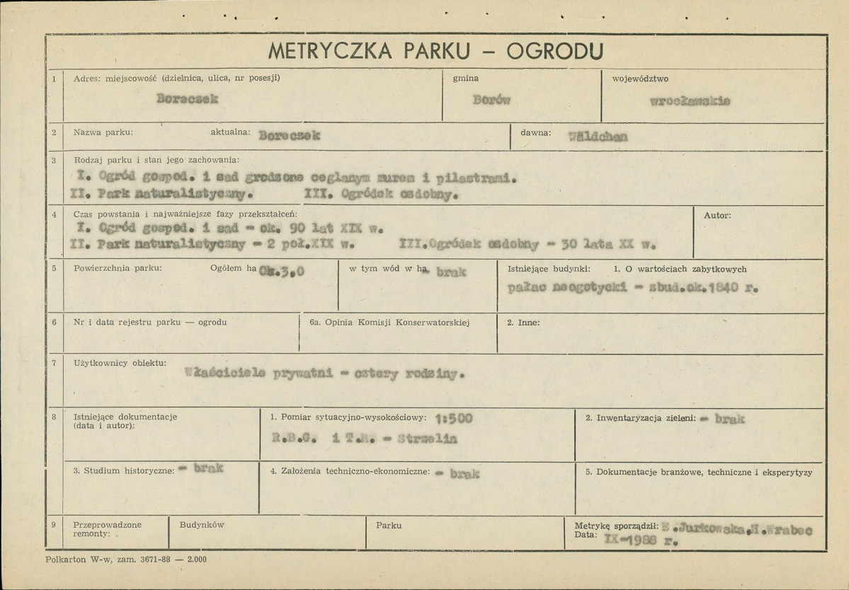 Ewidencja parkowa, skan nr 5